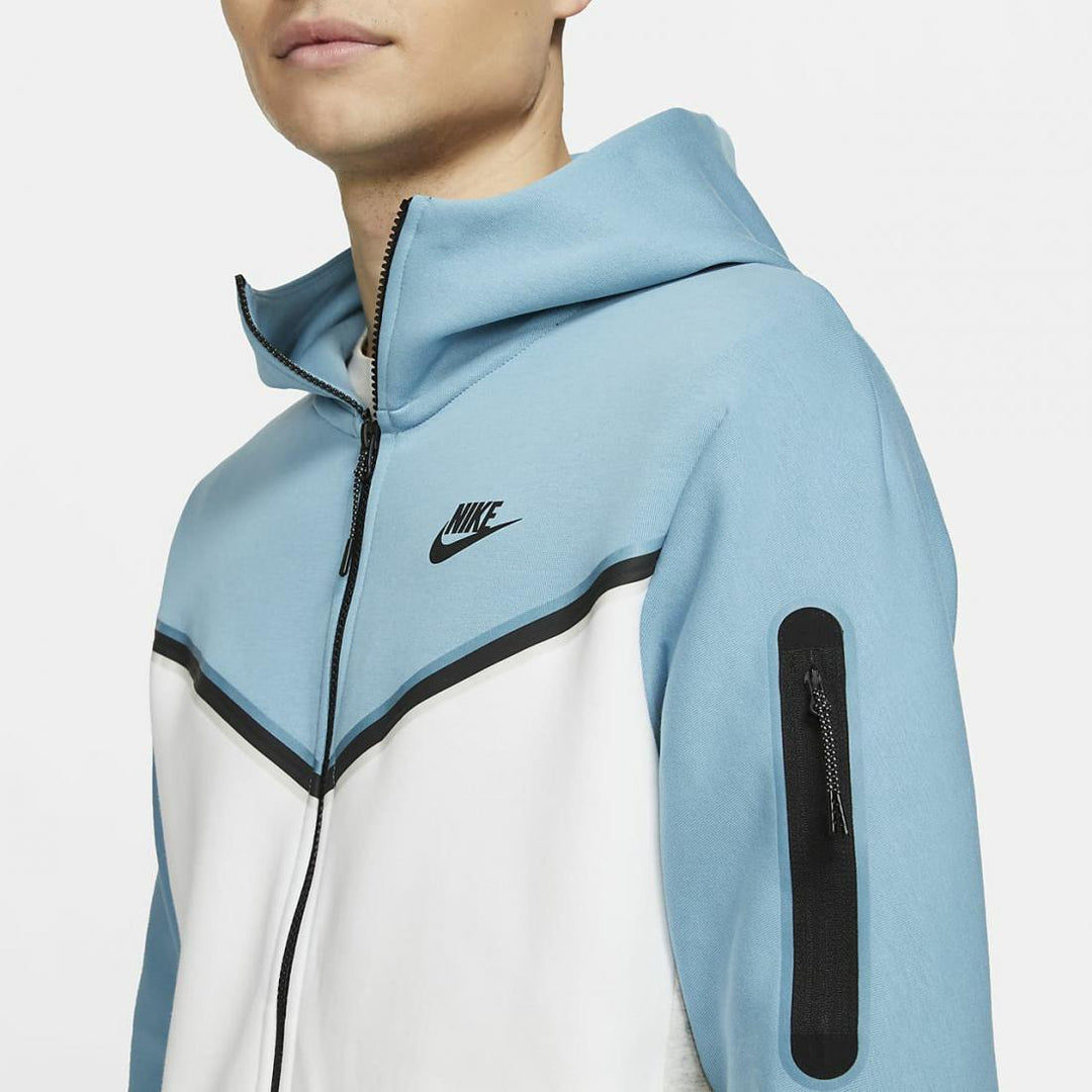 Nike Tech Fleece Hoodie Light Blue/White/Grey
